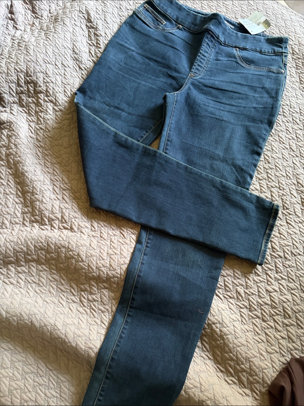 Chico's Deep Blue Skinny Stretch Jeans